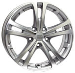 WSP Italy W3502 6.5x16/5x112 D57.1 ET50 Silver Polished
