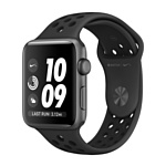 Apple Watch Nike+ 42mm Space Gray with Black Nike Sport Band (MQ182)