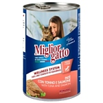 Miglior (0.4 кг) 1 шт. Gatto Classic Line Pate Tuna and Salmon