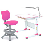 TCT Nanotec G6+XS с креслом Kids Chair и лампой (белый/розовый)
