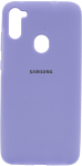 EXPERTS Original Tpu для Samsung Galaxy A11/M11 с LOGO (сиреневый)