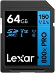 Lexar High-Performance 800x Pro SDXC LSD0800P064G-BNNNG 64GB
