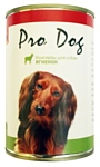 Pro Dog Для собак ягненок консервы (0.4 кг) 1 шт.
