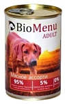 BioMenu Adult консервы для собак мясное ассорти (0.41 кг) 1 шт.