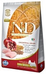 Farmina (2.5 кг) N&D Low-Grain Canine Chicken & Pomegranate Adult Mini