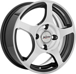 X'trike X-103 5.5x14/4x98 D58.5 ET35 BK/FP