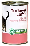 Nature's Protection Консервы Cat Sensible Digestion Turkey & Lamb (0.4 кг) 1 шт.