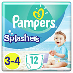 Pampers Splashers, размер 3-4 (6-11 кг) 12 шт