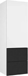 Style Line Шкаф-полупенал Стокгольм МДФ 36 2 ящика (подвесной)