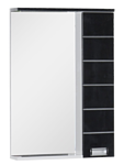 Aquanet Доминика 60 LED цвет бел (фасад черный) (171919)