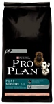Purina Pro Plan Puppy Sensitive сanine Salmon with Rice dry (3 кг)