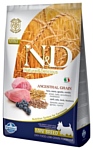 Farmina (2.5 кг) N&D Low-Grain Canine Lamb & Blueberry Adult Mini