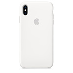 Apple Silicone Case для iPhone XS Max White