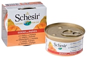 Schesir (0.075 кг) 1 шт. С тунцом и папайей для кошек