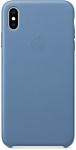 Apple Silicone Case для для iPhone XS (синие сумерки)