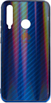 EXPERTS Aurora Glass для Honor 10i с LOGO (синий)