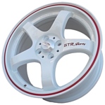 Sakura Wheels 391A 7x16/4x98 D67.1 ET35 White+Red