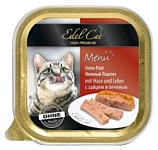 Edel Cat Паштет с Зайцем и Печенью (0.1 кг) 32 шт.