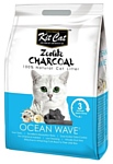 Kit Cat Zeolite Charcoal Ocean Wave 4кг