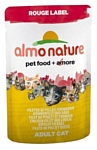 Almo Nature (0.055 кг) 1 шт. Rouge Label Adult Cat Chicken Fillet and Cheese