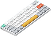 NuPhy Air96 V2 Ionic White Gateron Low Profile Brown 2.0