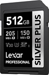 Lexar Professional SILVER PLUS SDXC LSDSIPL512G-BNNNG 512GB