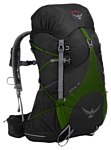 Osprey Exos 34 black/green (jungle green)