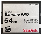 SanDisk Extreme PRO CFast 2.0 525MB/s 64GB