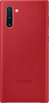 Samsung Leather Cover для Samsung Note10 (красный)