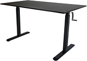 ErgoSmart Manual Desk Compact (черный)