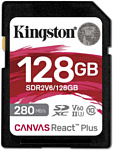 Kingston Canvas React Plus V60 SDXC 128GB