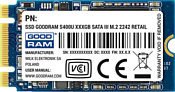 GOODRAM S400U 256GB SSDPB-S400U-256-42