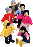 Hape Счастливая азиатская семья E3502-HP