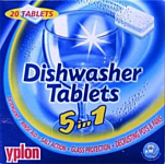 Yplon Dishwasher Tablets "5 in 1" 20tabs