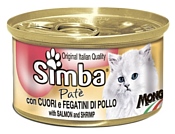Simba Паштет для кошек Сердце и куриная печень (0.085 кг) 3 шт.