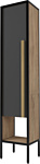 Дабер 021 СТ21.0.2.4 (дуб канзас коричневый/серый/черный)
