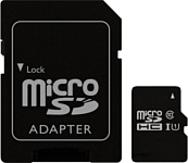 Perfeo PF4GMCSH10A microSDHC 4GB (с адаптером)