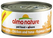 Almo Nature (0.14 кг) 1 шт. Classic Adult Cat Chicken and Tuna