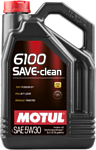 Motul 6100 Save-clean 5W-30 5л