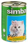 Simba Паштет для кошек Кролик (0.4 кг) 3 шт.