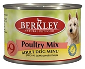 Berkley (0.2 кг) 1 шт. Паштет для собак #9 Рагу из птицы