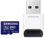Samsung PRO Plus microSDXC 256GB (с кардридером)