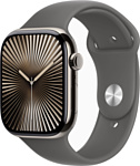 Apple Watch Series 10 46 мм (титановый корпус, спортивный силиконовый ремешок) Apple Watch Series 10 46 мм (титановый корпус, спортивный силиконовый ремешок)
