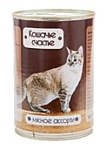 Кошачье Счастье Консервы для кошек Мясное ассорти (0.41 кг) 1 шт.