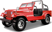 Bburago Bijoux Jeep WRANGLER 1:24 18-22033 (красный)