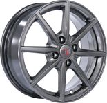 ALCASTA M63 6x15/4x100 D60.1 ET37 Graphite