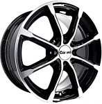 Carwel Бета 6x15/4x114.3 D67.1 ET40 Черный с полировкой