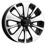 K&K КС688 6.5x16/5x114.3 D66.1 ET40 алмаз черный K&K КС688 6.5x16/5x114.3 D66.1 ET40 алмаз черный