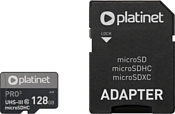 Platinet PMMSDX128UIII 128GB + адаптер