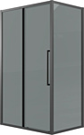 Grossman Cosmo 120x80x195 120.K33.02.1280.21.10 (черный матовый/тонированно стекло) Grossman Cosmo 120x80x195 120.K33.02.1280.21.10 (черный матовый/тонированно стекло)